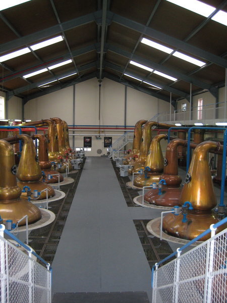 Distilling room
