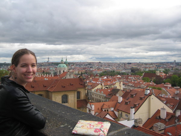 Looking over Prague