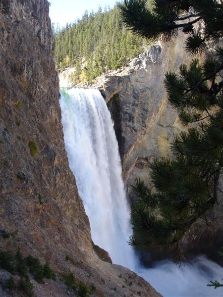 First View of Lower Falls