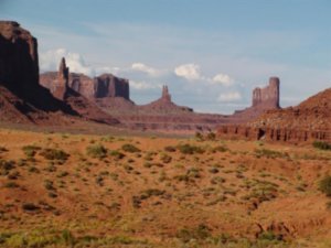 Long View of Monument Valley