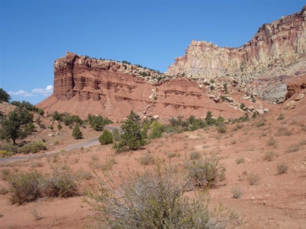 Waterpocket Fold at Capitol Reef