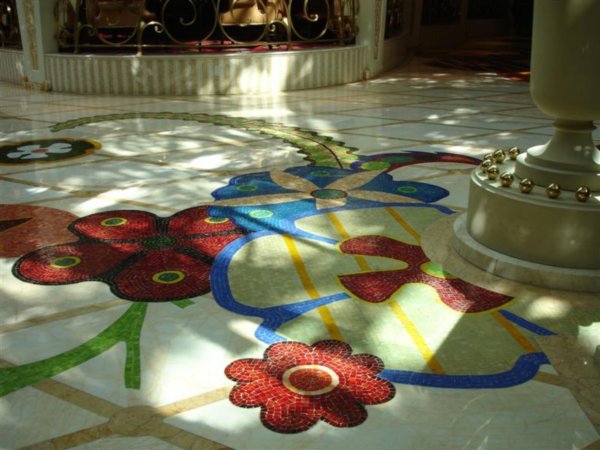 Mosaic floor at Wynn?