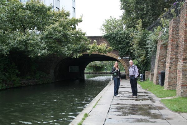 Canal walk near Camden Market