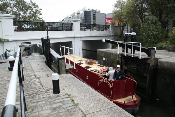 Going out of the Kentish Lock
