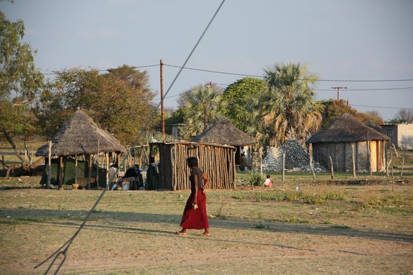 Woman in Shorobe