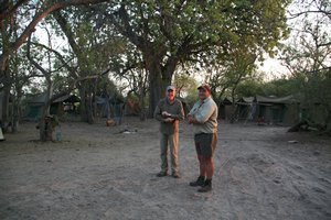 Richard & Chris in Camp