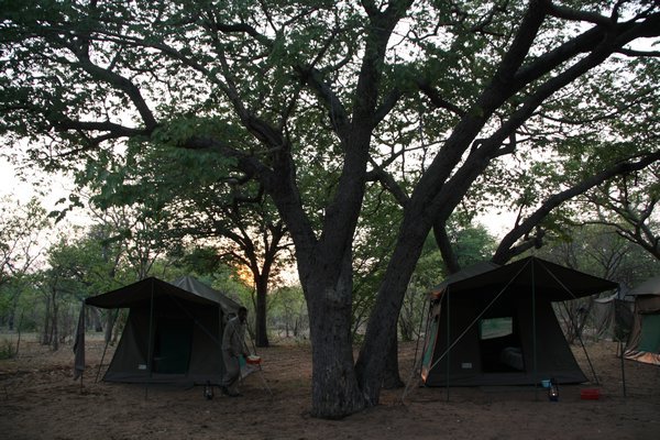 Sunrise at Chobe River Camp