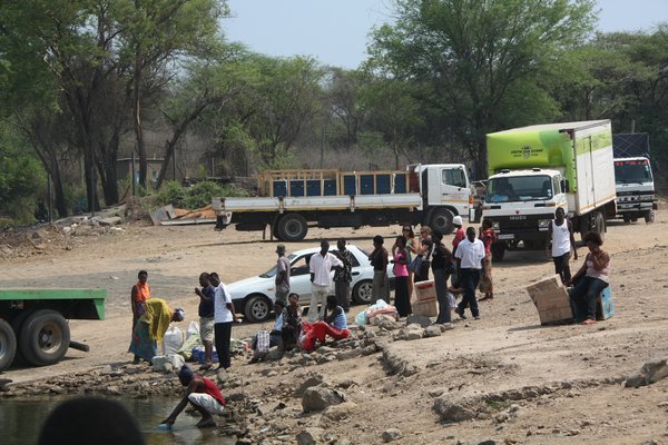 Border Scenes in Zambia