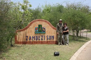 Entrance to Zambezi Sun