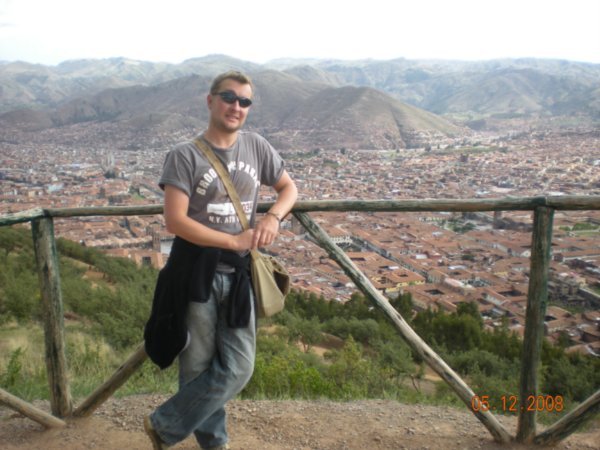 Cusco from top of the hill