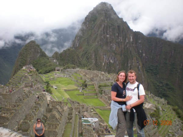 Us and Machu Picchu