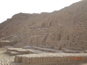 Pre-Incan ruins in Lima