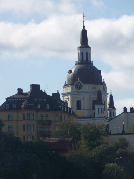 A beautiful building in Stockholm