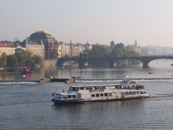 Vltava River in Prague