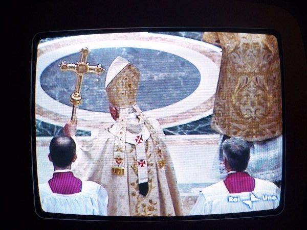 Pope on TV