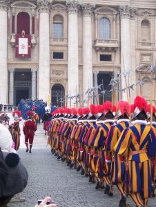 Marching for the Pope