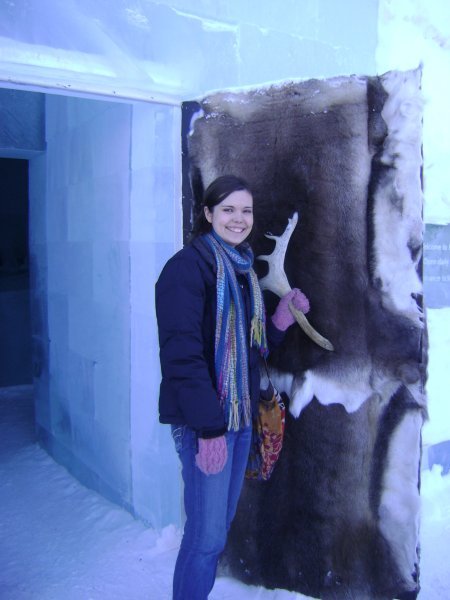 Entrance to Ice Hotel