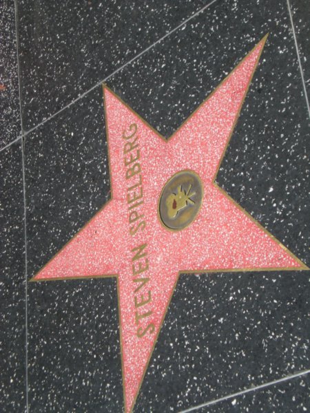 Walk of fame at Hollywood!
