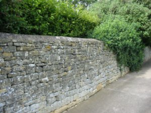 Nice neat stone wall