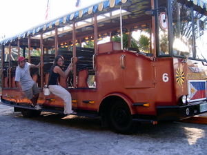 Pre-war Bus in Corregidor