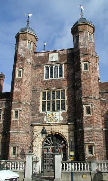 Front of Abbots Hospital, Guildford