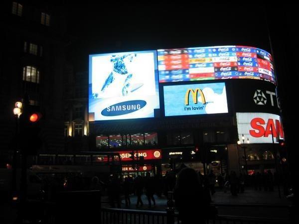 Sanyo Screen, Piccadilly Circus, London