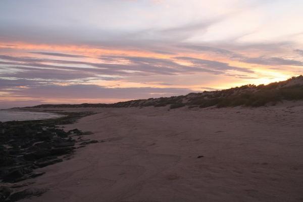Jurabi beach sunrise