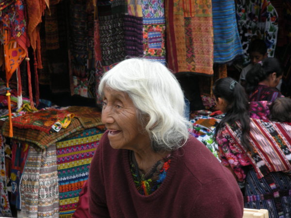Lady at Chichi market