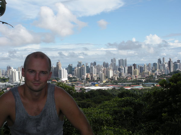 Panama City from the metropolitan park