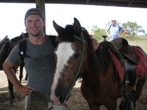 Terry with his horse