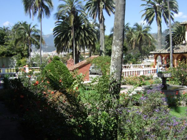 Otavalo Hotel grounds