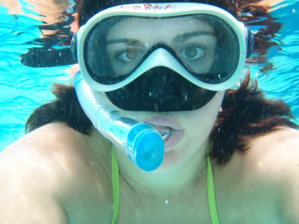 Me under water