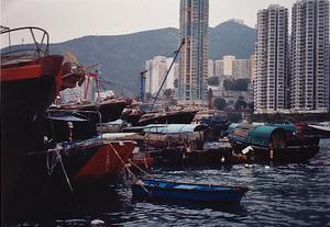Hong Kong by boat
