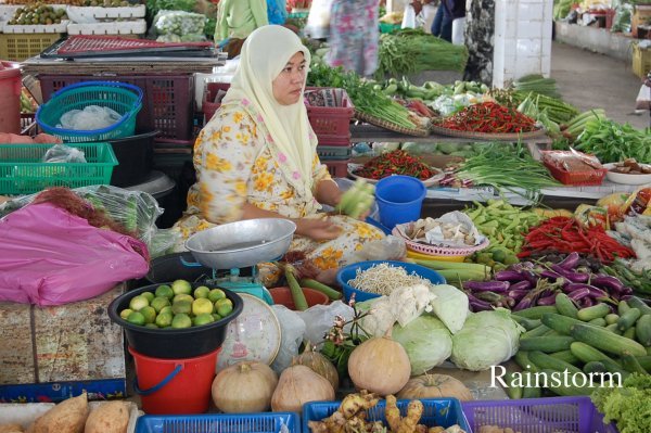 Wakaf Bharu market