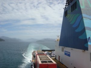 Ferry from North Island to South