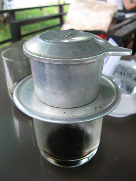 Vietnam style filter coffee