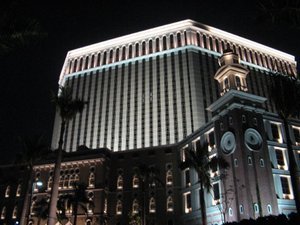 Venetian Casino at night