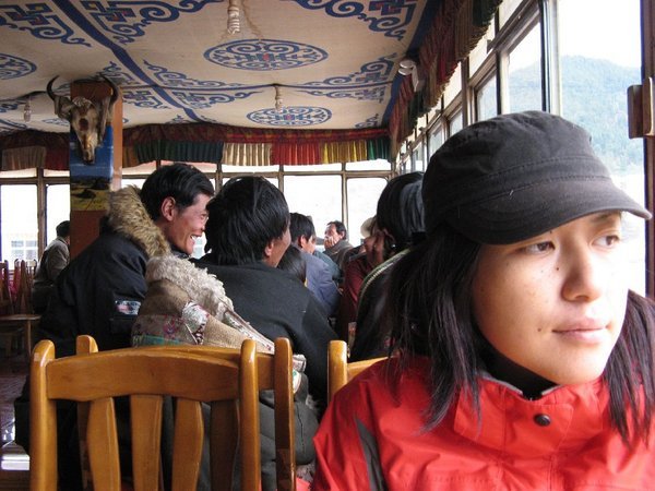 Yuki in the Nomad Cafe