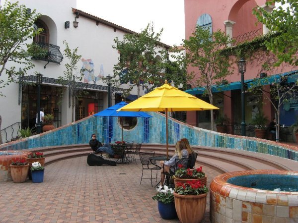 Courtyard in Santa Barbara