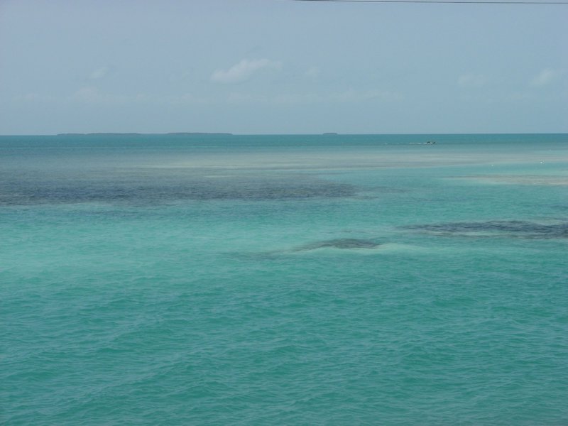 Tourquise waters at the Keys