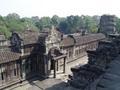 View from inside Angkor Wat
