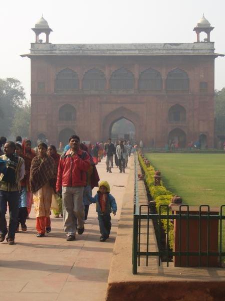 the Red Fort, Old Delhi