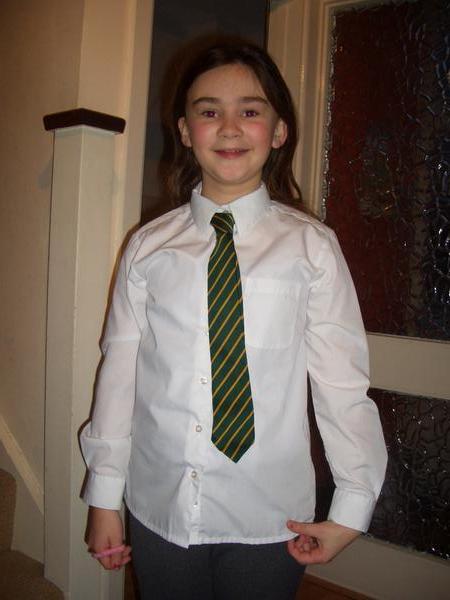 Emma ready for school