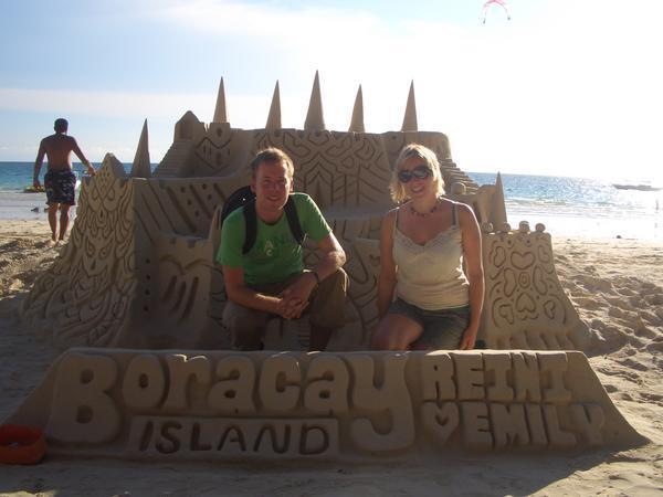Borocay sandcastle