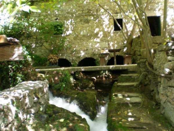 Water Under Grist Mill