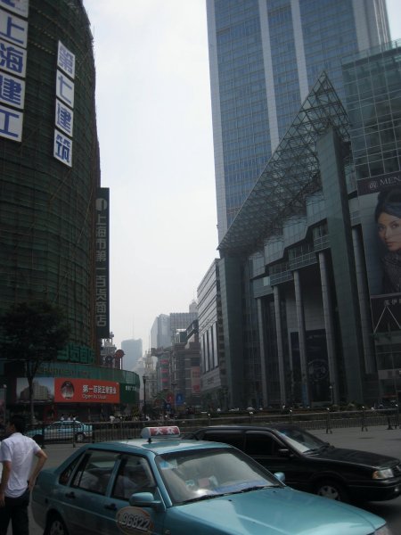 Nanjing Road East - a pedestrian shopping extravagandza!