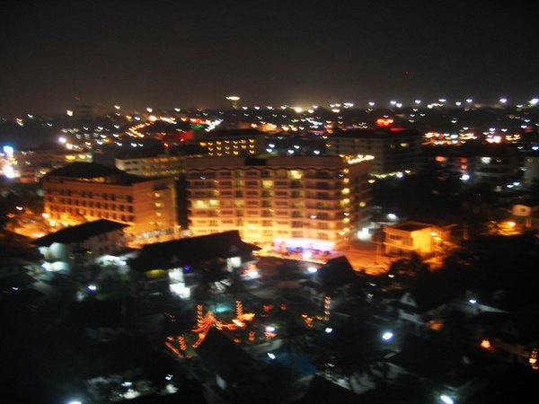 Night scenery of Pattaya