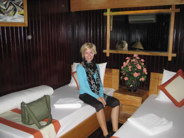Great cabin and me