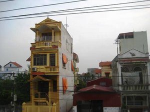 Typical cityhouse in Hanoi