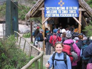 Start of the Inka Trail